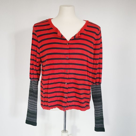 Refashioned Reversible Top (M/L) - Picture 7 of 11